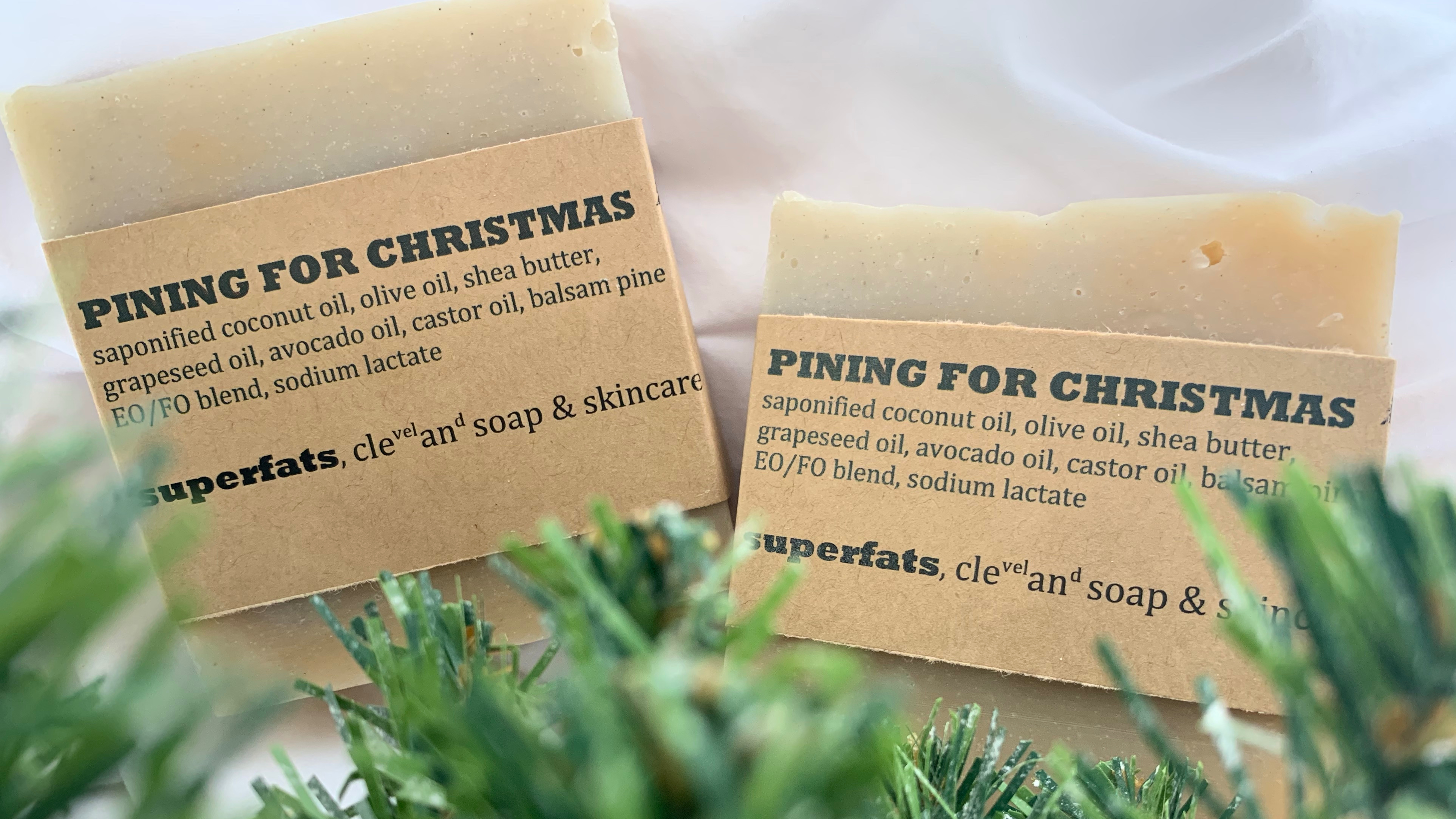 pine soap, christmas soap, pine tree, natural soap